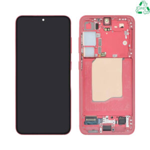 Original Pulled Display Touchscreen with Frame Samsung Galaxy S25 S931 Koralle