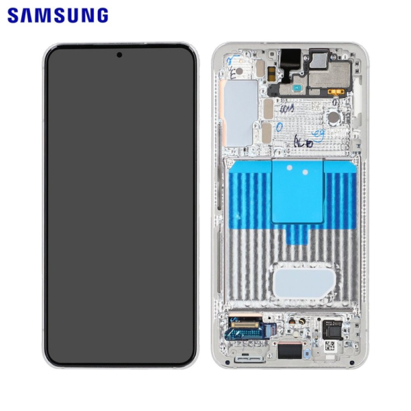 Original Display Touchscreen Samsung Galaxy S22 S901 GH82-27520B GH82-27521B White