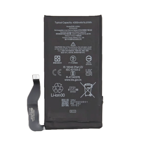 Premium Battery Google Pixel 7 GZE8U