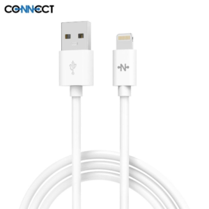 USB to Lightning Data Cable CONNECT MC-CLB1 12W (1m) White