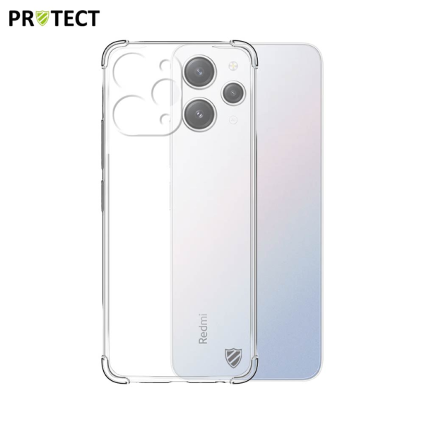 Reinforced Silicone Case PROTECT for Xiaomi Redmi 12 4G/Poco M6 Pro 5G Transparent