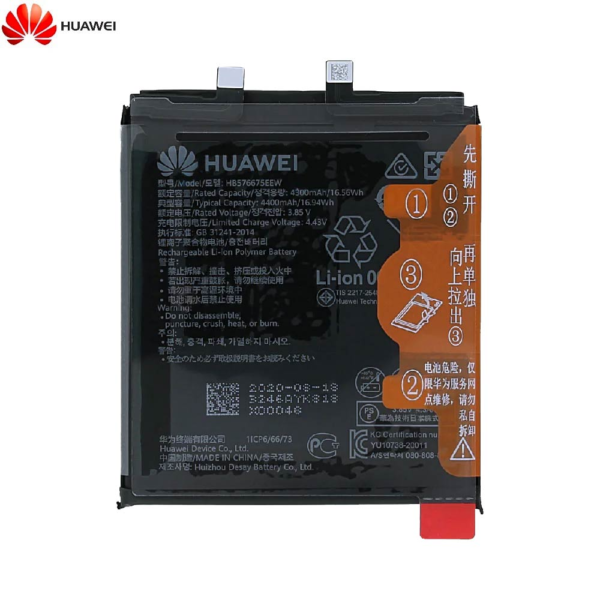 Original Battery Huawei Mate 40 Pro 02353XXA HB576675EEW HB576075EEW