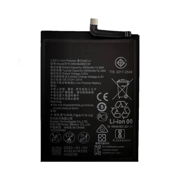 Premium Battery Honor 20 Pro/View 20 Huawei Mate 10/Mate 10 Pro/Mate 20/P20 Pro HB436486ECW