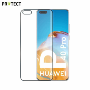 Full Screen Tempered Glass PROTECT for Huawei P40 Pro Black