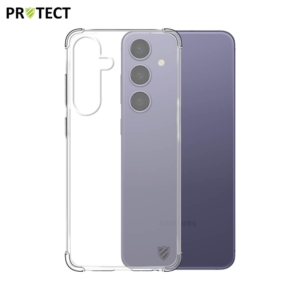 Pack of 10 Reinforced Silicone Cases PROTECT for Samsung Galaxy S24 5G S921 Bulk Transparent