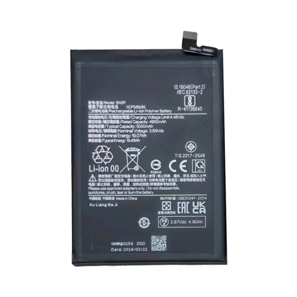 Premium Battery Xiaomi Redmi Note 13 5G/Redmi Note 13 4G BN5P