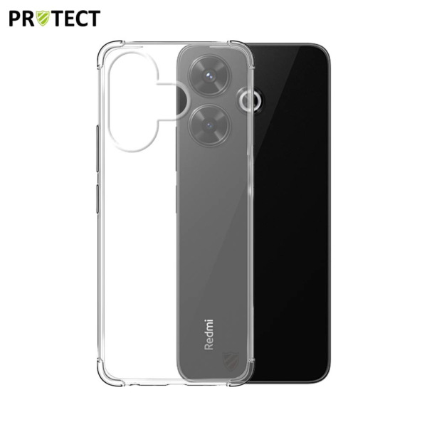 Reinforced Silicone Case PROTECT for Xiaomi Redmi 13 4G Transparent