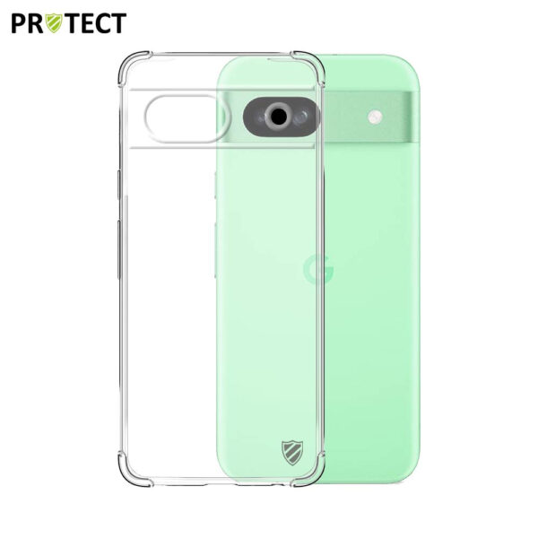 Reinforced Silicone Case PROTECT for Google Pixel 8a Transparent