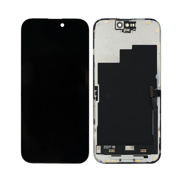 Incell FHD LTPS Display Touchscreen Apple iPhone 15 Pro (120Hz IC Removable COF) Black