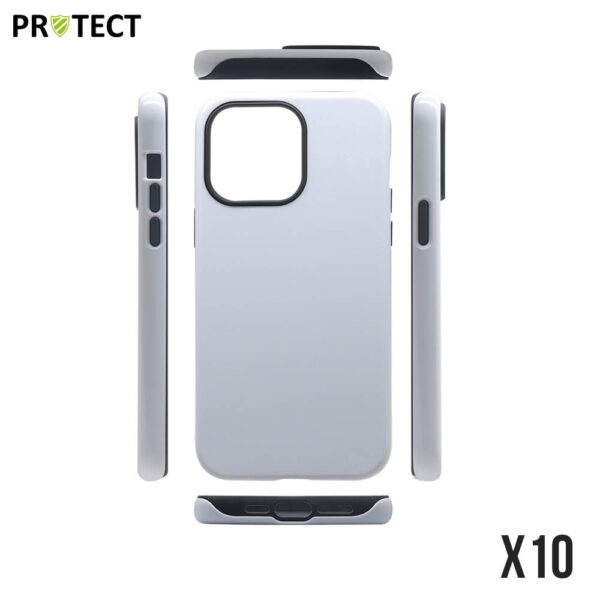 White Cases for Custom Case Printer PROTECT for Samsung Galaxy S24 5G S921 (x10)