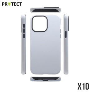 White Cases for Custom Case Printer PROTECT for Samsung Galaxy S23 5G S911 (x10)