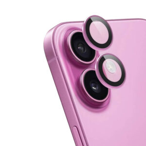Lens Protection Apple iPhone 16/iPhone 16 Plus Pink
