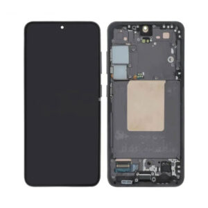 Original Touch Screen Assembled with Compatible Frame Samsung Galaxy S24 5G S921 GH82-33287A Black