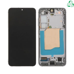 Original Pulled Display Touchscreen with Frame Samsung Galaxy S25 S931 Grey